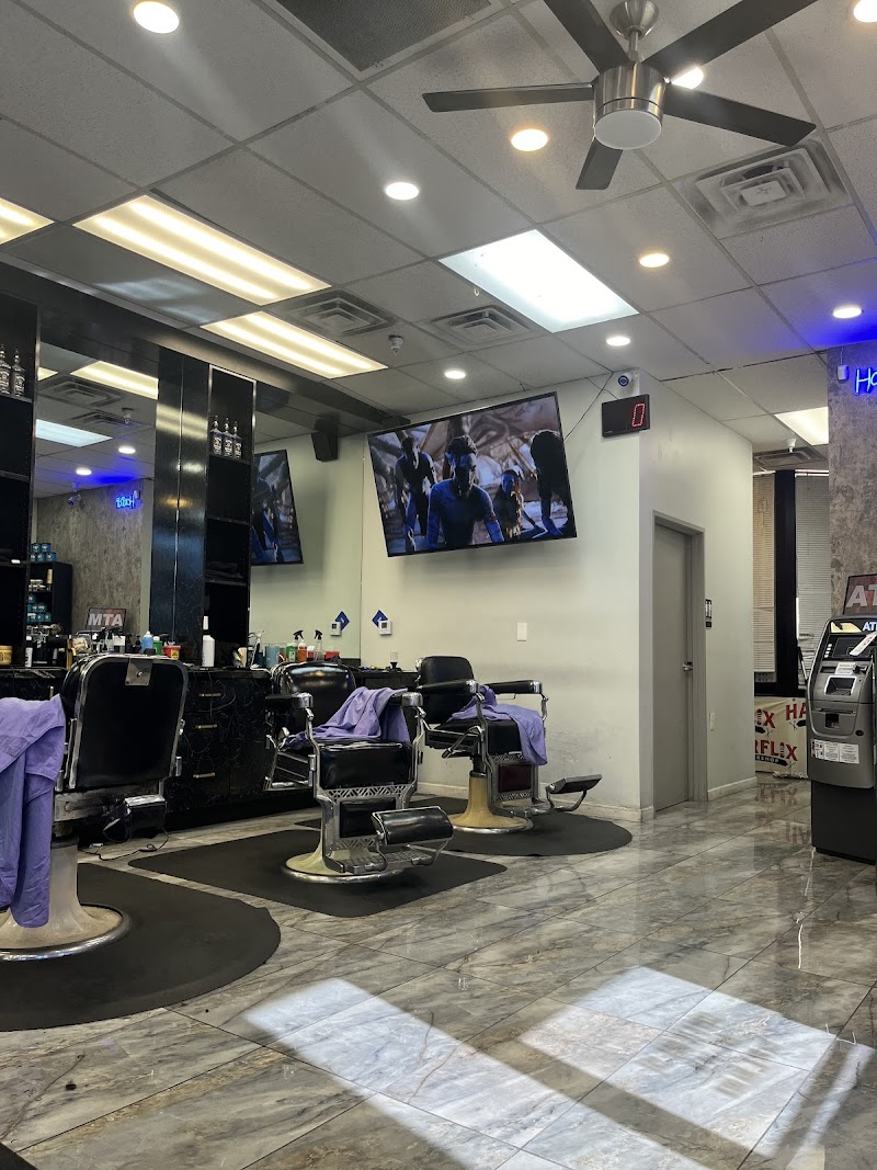 HairFlix Barbershop interior
